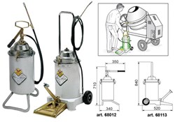 משאבת גריז ידני/פניאומטית