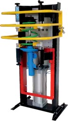 מכווץ קפיצי בולמים פניאומטי