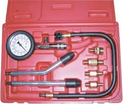 סט לבדיקת קומפרסיה בנזין כולל מתאמים 10,12,14,18 מ"מ